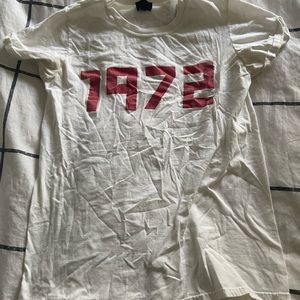 BRANDY MELVILLE x top shop “1972” shirt RETIRED